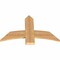 Ekena Millwork Bellingham Timber Gable Bracket, Western Red Cedar, 36"W x 23"H x 1 1/2"D x 5 1/2"F, 15/12 Pitch GBW036X23X0206BEL00SWR - alternate 5